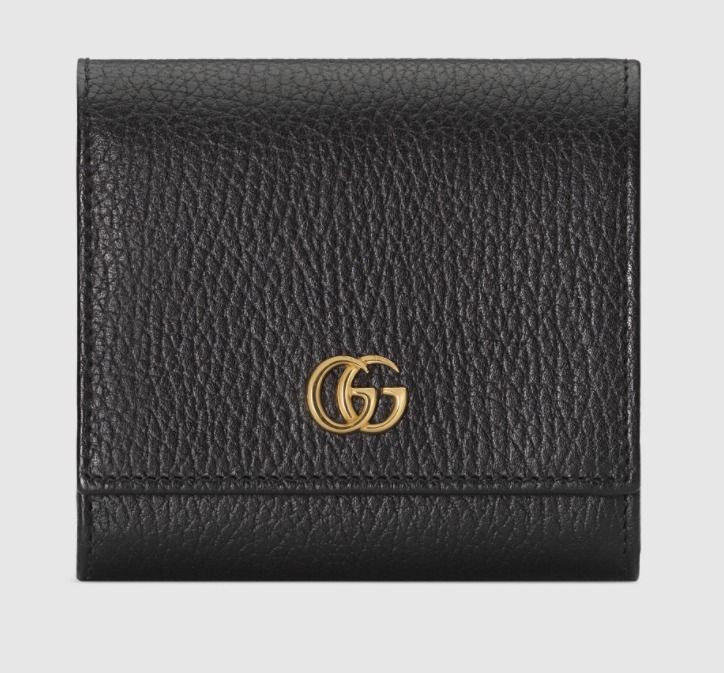 すぐ届く★GUCCI 〔GGマーモント〕レザー ウォレット 折りたたみ すぐ届く★GUCCI 〔GGマーモント〕レザー ウォレット 折りたたみ