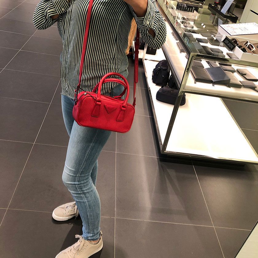 1点限り!VIP顧客セール☆累積売上総額第1位!┃PRADA☆1BB073 1点限り!VIP顧客セール☆累積売上総額第1位!┃PRADA☆1BB073