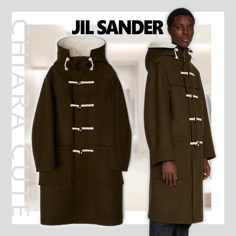 20AW NEW】 Jil Sander_men / ウールコート / ブラウン系 (Jil Sander