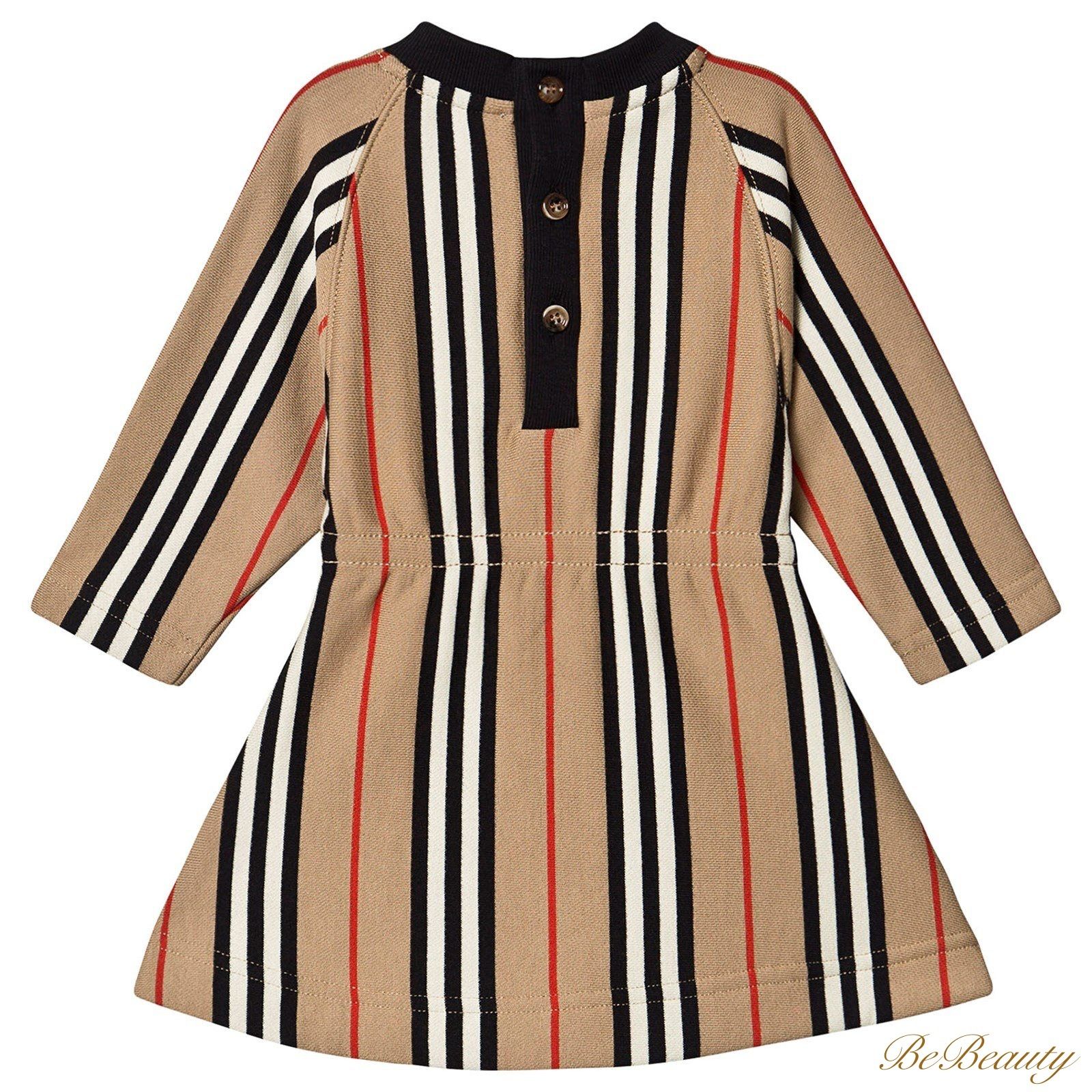 BURBERRY◇6~24Mth バーバリーストライプ コットンドレス/送関込 BURBERRY◇6~24Mth バーバリーストライプ コットンドレス/送関込
