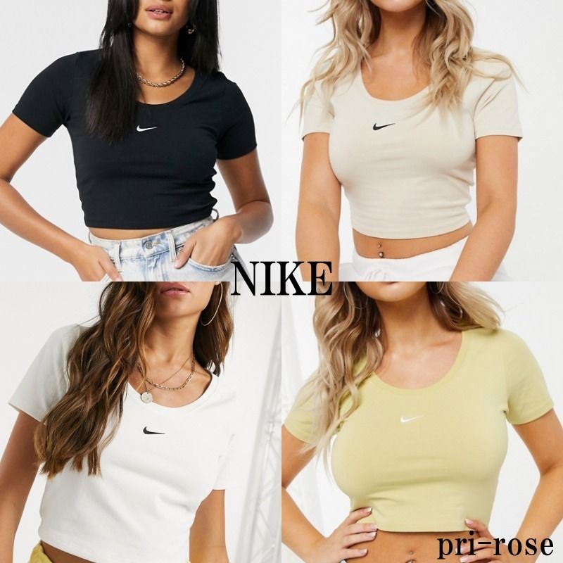 関税.送料込】NIKE/クロップド トップス 半袖 Tシャツ (Nike/Tシャツ ...