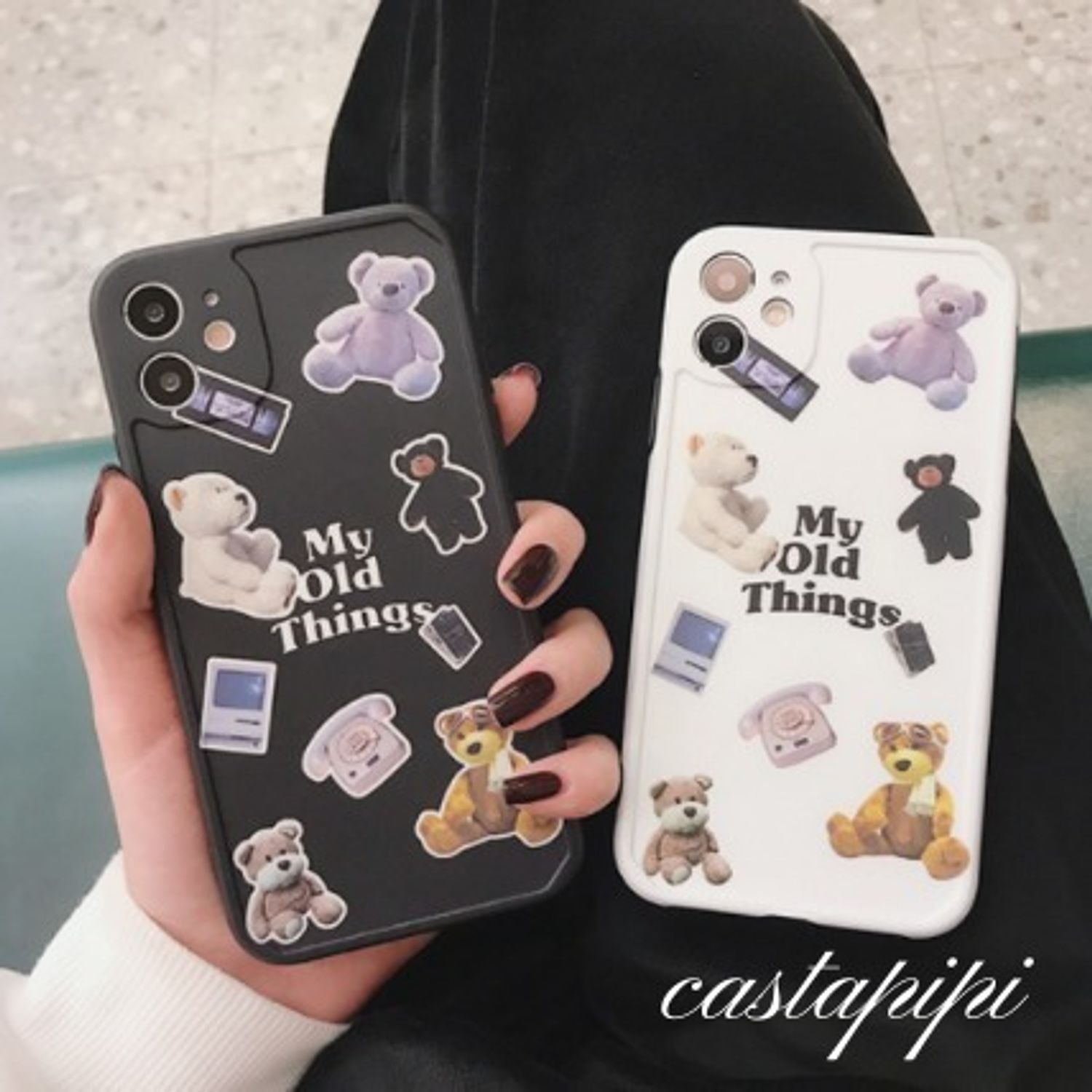 Iphoneケース Iphone11 くま ベア 韓国風 可愛い Co301 Iphone スマホケース Buyma