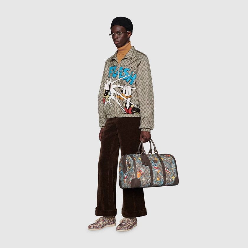 累積売上総額第１位【GUCCI】DISNEY X GUCCI DONALD POLO Gucci-x-Disney-GG-Supreme-