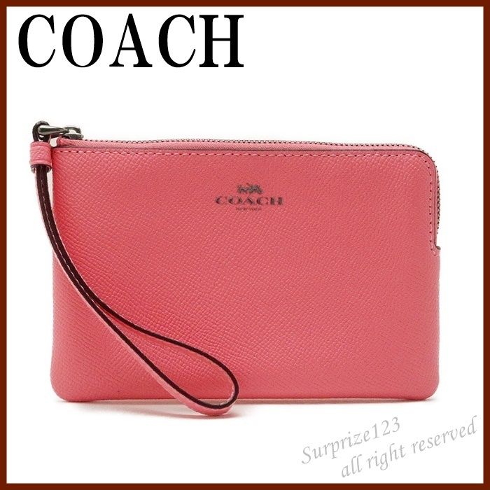 即発】コーチ ポーチ ハンドポーチ リストレット クラッチ (Coach ...