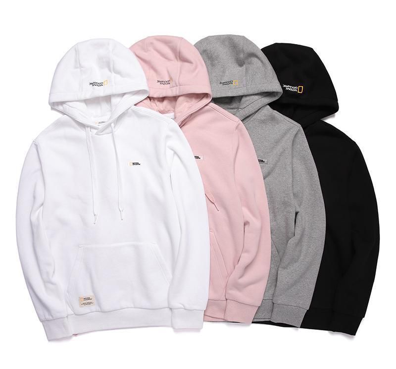 ☆男女共用☆ NATIONAL GEOGRAPHIC Small Logo Hoodie 4色 ☆男女共用☆ NATIONAL GEOGRAPHIC Small Logo Hoodie 4色