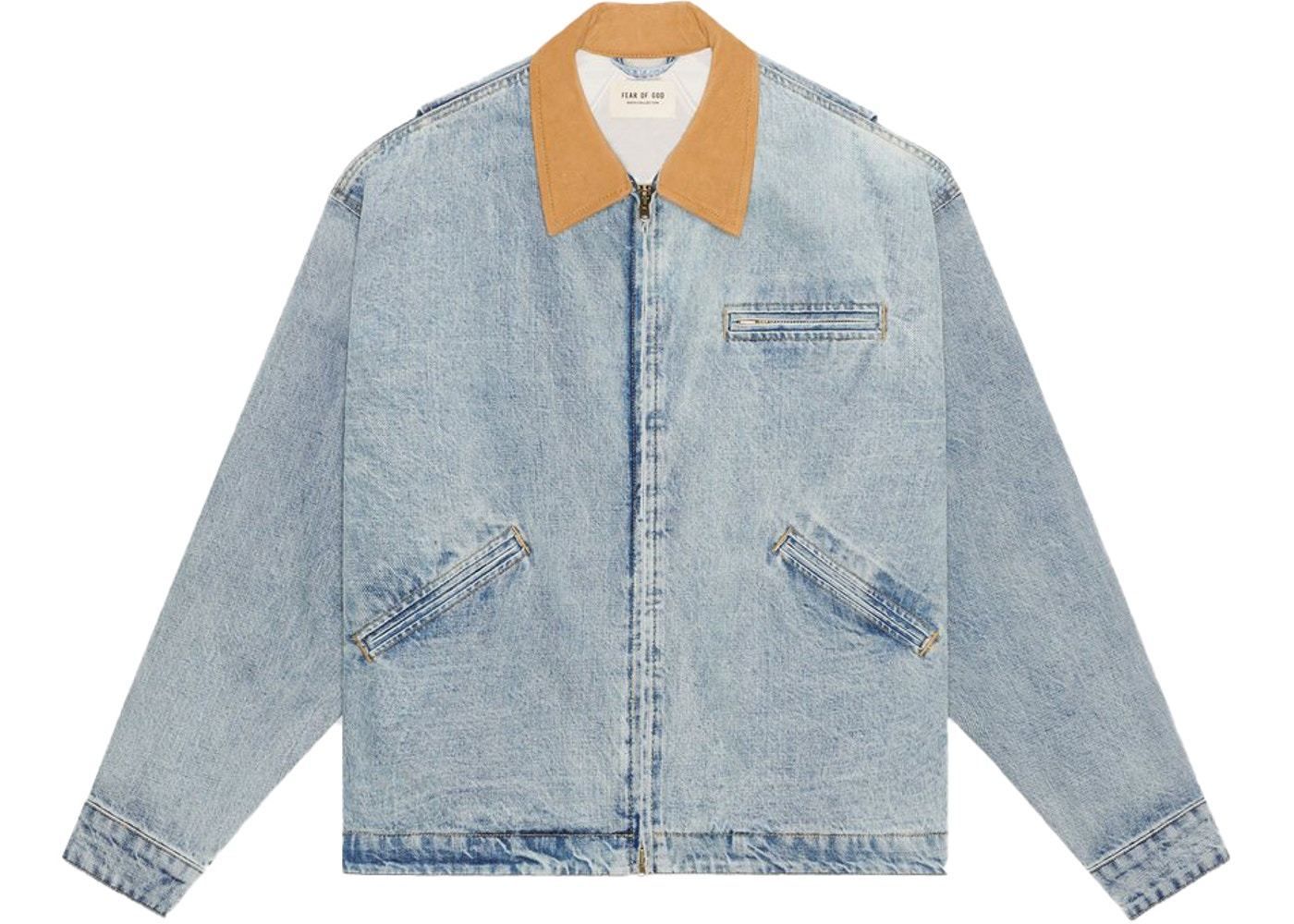 名作】FEAR OF GOD ヴィンテージ デニムワーク ジャケット (FEAR OF 名作】FEAR OF GOD ヴィンテージ デニムワーク ジャケット (FEAR OF