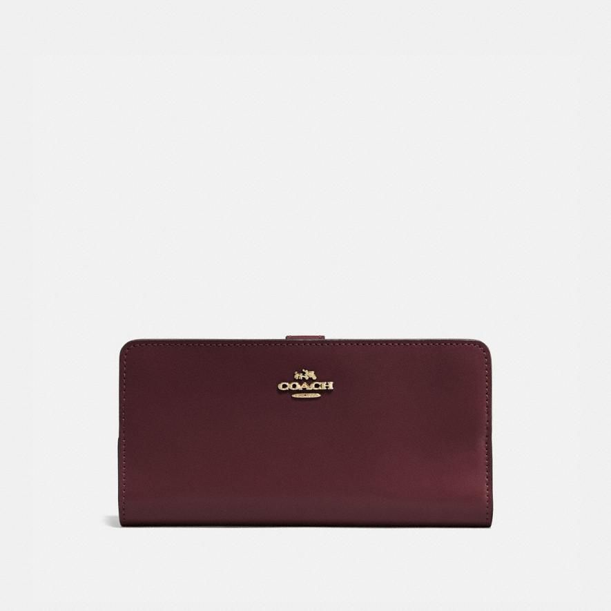 国内発送 COACH レザースキニー長財布 58586 Oxblood (Coach/長財布 国内発送 COACH レザースキニー長財布 58586 Oxblood (Coach/長財布