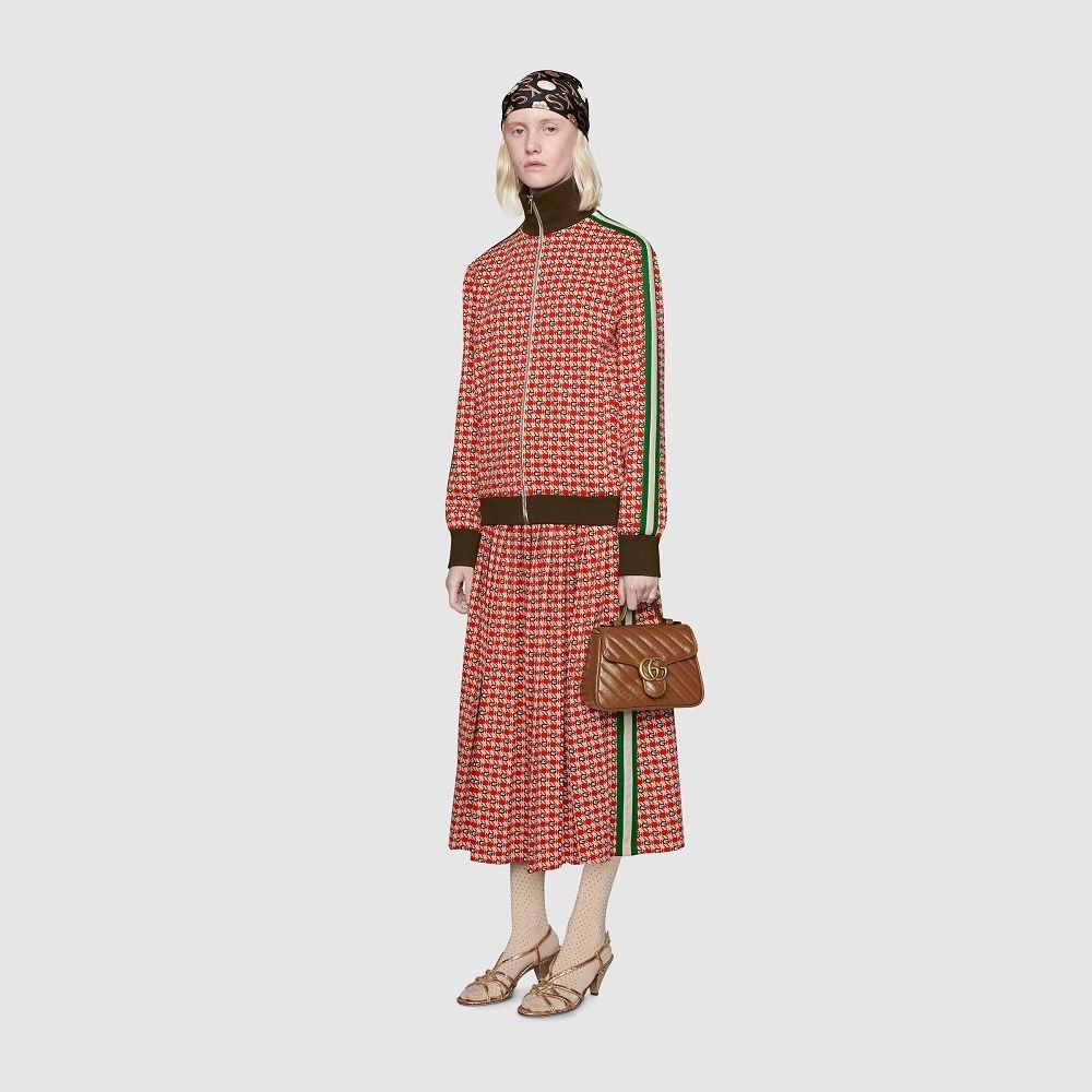 ○送料込○GUCCI○G幾何ジャカードミドルスカート (GUCCI/スカート ...