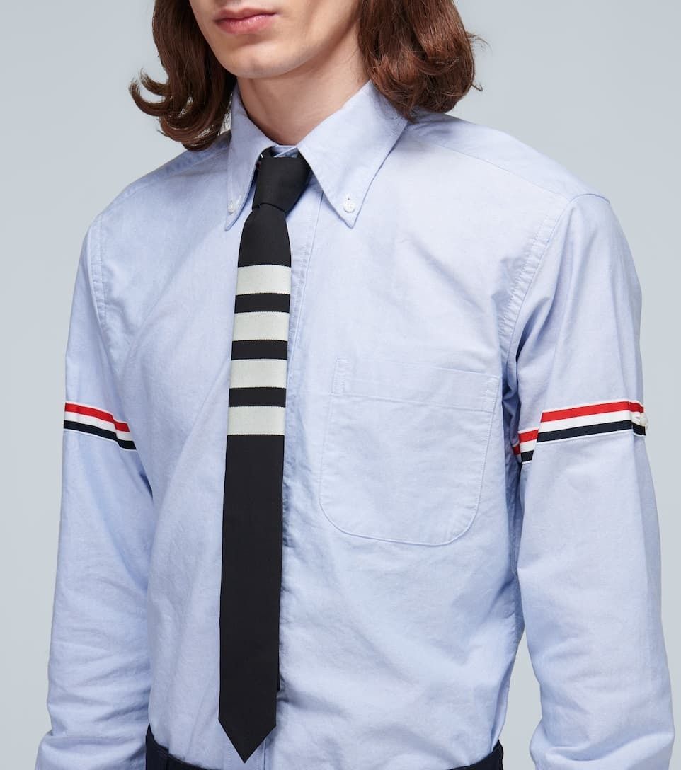 トム ブラウン 4BAR ウールネクタイ ネイビー 関税送料込 (THOM BROWNE トム ブラウン 4BAR ウールネクタイ ネイビー 関税送料込 (THOM BROWNE
