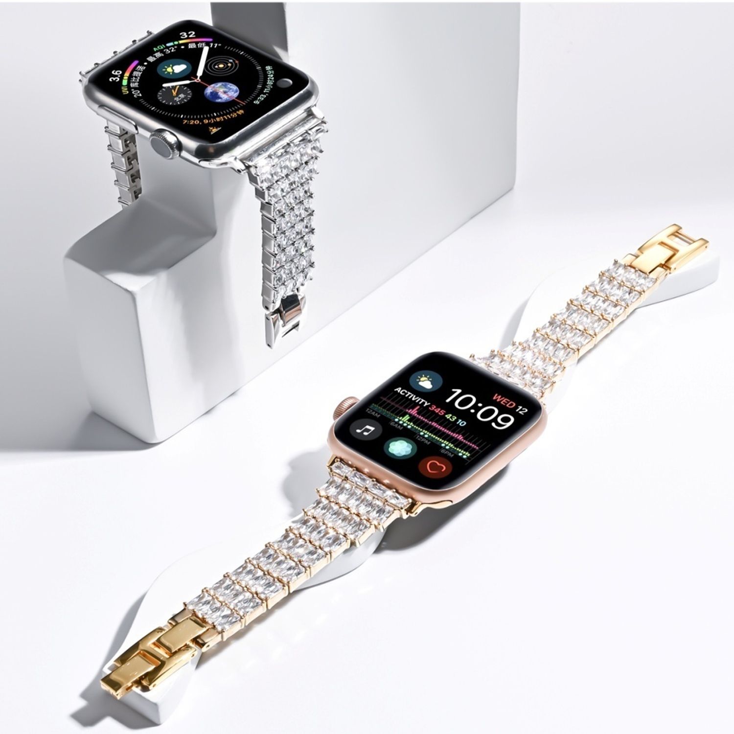 ラグジュアリーなひと時を Apple Watch Band ベルトメタル 腕時計用ベルト バンド Buyma