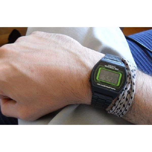 ☆送・関税込☆ CASIO デジタル BLACK/GREEN UNISEX B640WB-3B