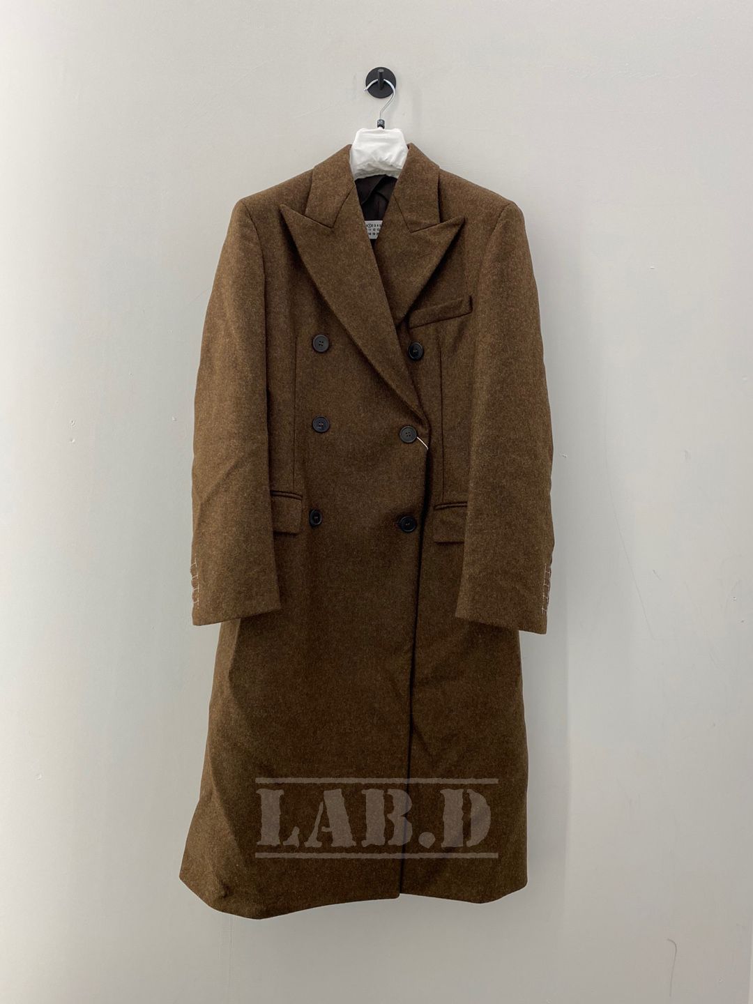 MAISON MARGIELA | DOUBLE-BREASTED WOOL COAT ウールコート (Maison MAISON MARGIELA | DOUBLE-BREASTED WOOL COAT ウールコート (Maison