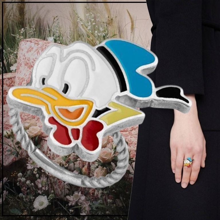 すぐ届く!DISNEY(ディズニー)xGUCCI ドナルドダックリング (GUCCI/指輪 ...