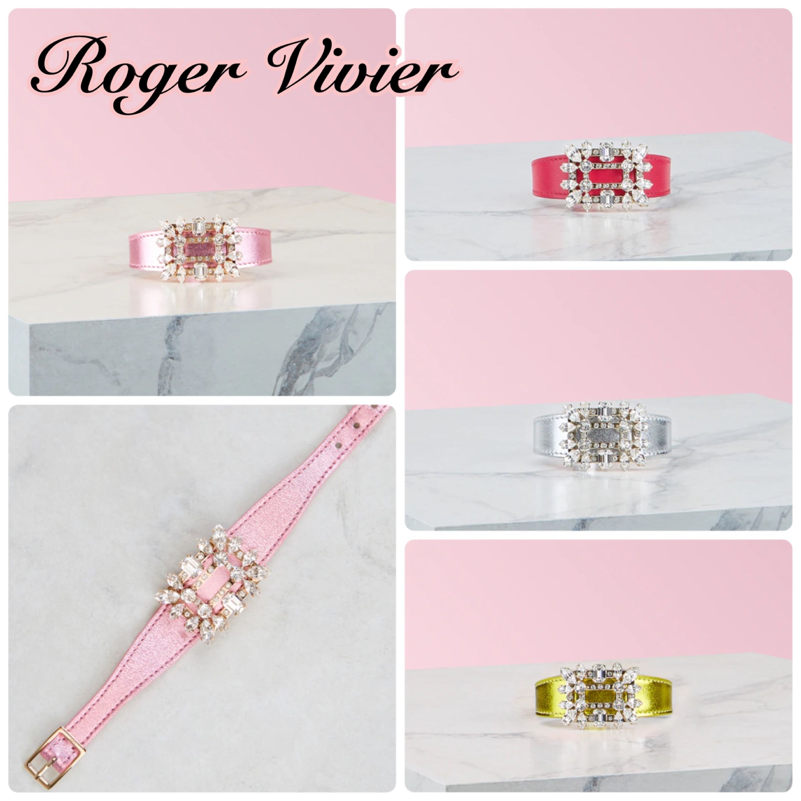 直営Roger Vivier ブロッシュ ヴィヴィエ バックル ブレスレッド 直営Roger Vivier ブロッシュ ヴィヴィエ バックル ブレスレッド