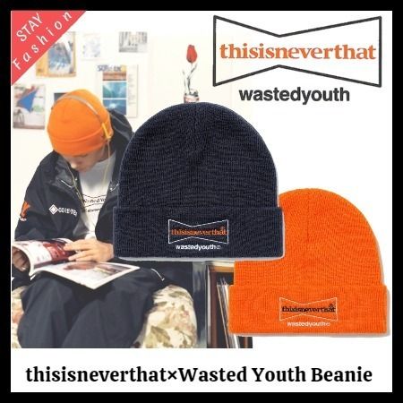 ☆限定コラボ激レア☆thisisneverthat x Wasted Youth Beanie ☆限定コラボ激レア☆thisisneverthat x Wasted Youth Beanie