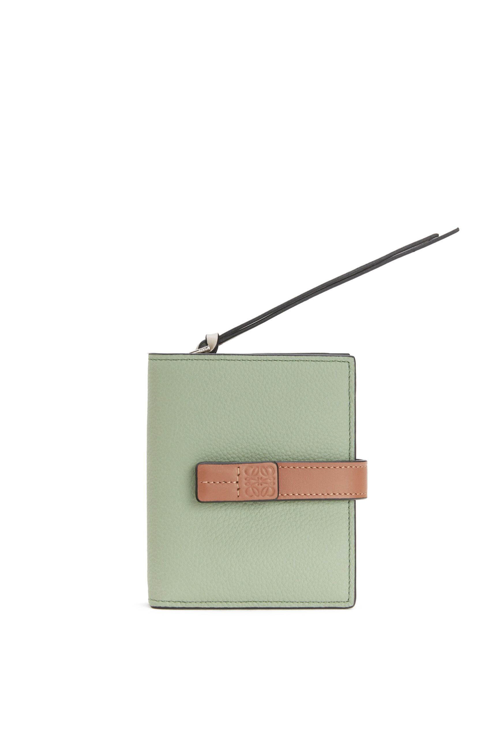 LOEWE☆コンパクトジップウォレット/2つ折財布/ローズマリー (LOEWE ...