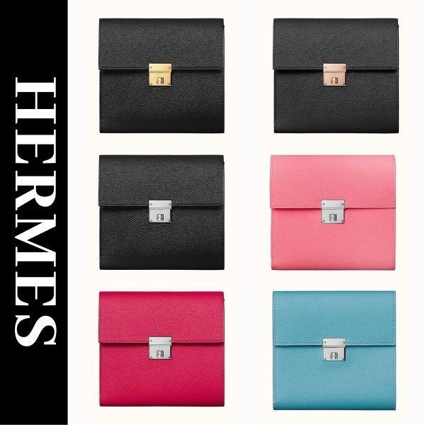 エルメス 直営店買付 クリック12 ウォレット 折りたたみ財布 (HERMES
