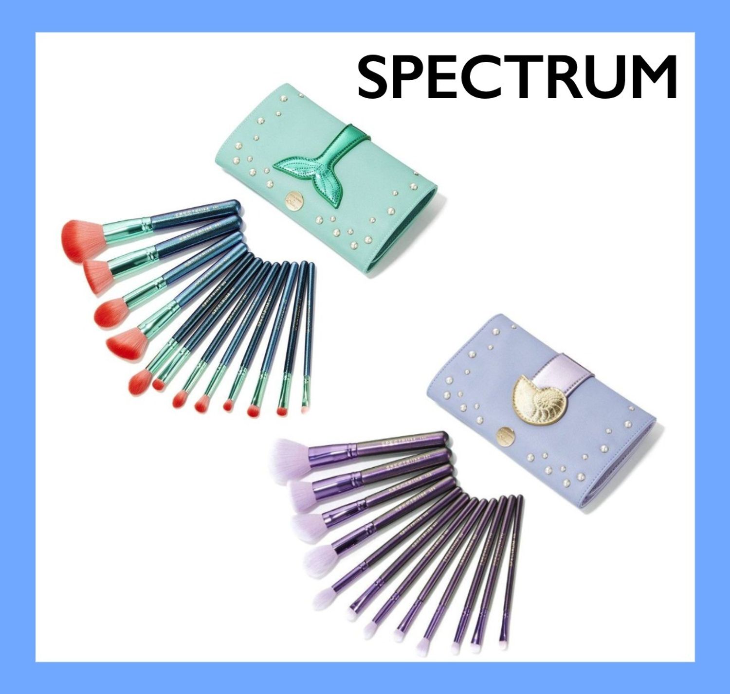 Spectrum ディズニー Disney リトルマーメイド メイクブラシ Spectrum Collections ブラシ Buyma
