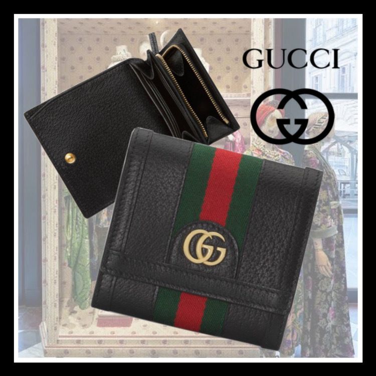 2022正規激安】 3つ折り財布 GG オフィディア グッチ GUCCI - 折り財布 新しく着き オフィディア グッチ 【激安】GUCCI 折り財布 598662 GGウォレット 折り財布