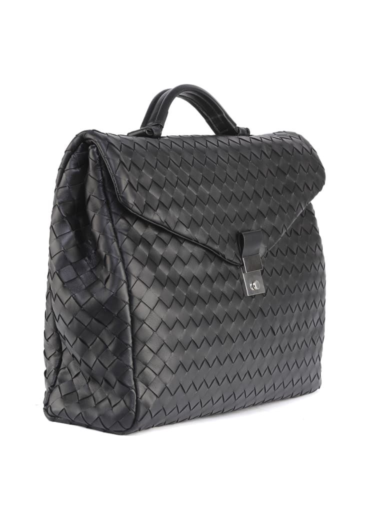 関税込 BOTTEGA VENETA イントレチャート レザー ブリーフケース 関税込 BOTTEGA VENETA イントレチャート レザー ブリーフケース