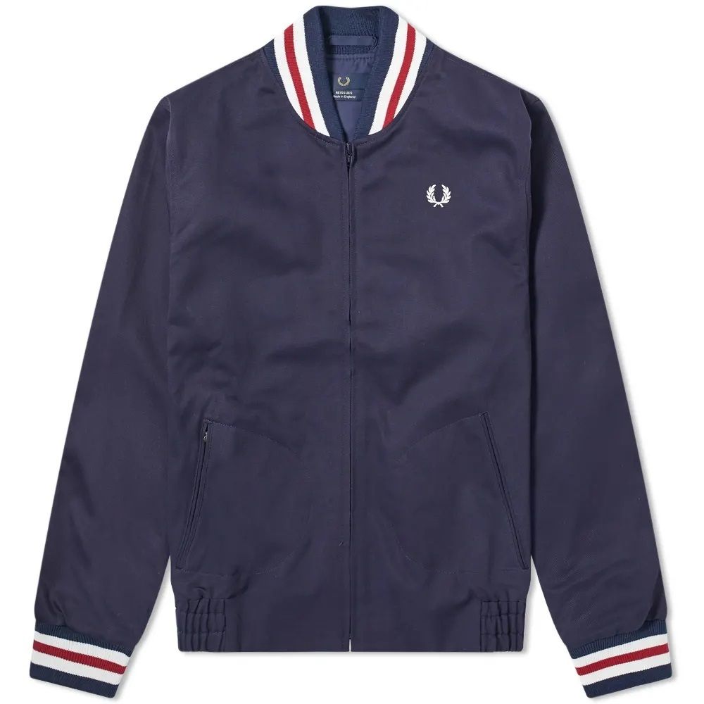 フレッドペリー ジャケット MADE IN ENGLAND BOMBER JACKET NAVY (FRED フレッドペリー ジャケット MADE IN ENGLAND BOMBER JACKET NAVY (FRED