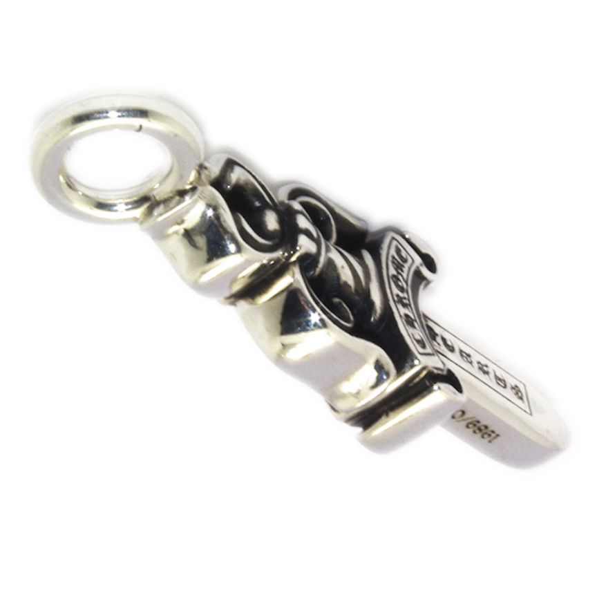 CHROME HEARTS DOUBLE DAGGER PENDANT ダブルダガーペンダント (CHROME CHROME HEARTS DOUBLE DAGGER PENDANT ダブルダガーペンダント (CHROME