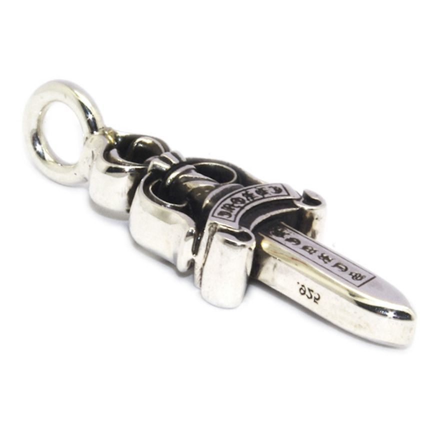 CHROME HEARTS DOUBLE DAGGER PENDANT ダブルダガーペンダント (CHROME CHROME HEARTS DOUBLE DAGGER PENDANT ダブルダガーペンダント (CHROME