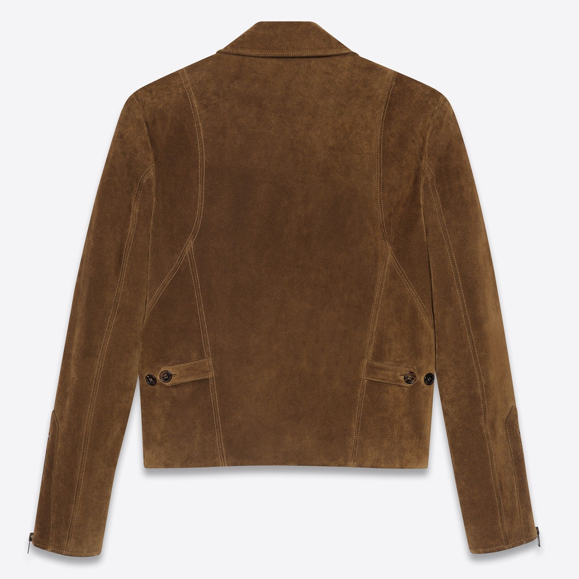 SENSE掲載 Saint Laurent カーフスエード リーフジャケット (Saint SENSE掲載 Saint Laurent カーフスエード リーフジャケット (Saint