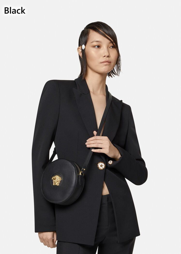 ヴェルサーチェ ラ メドゥーサ ラウンド カメラ バッグ (VERSACE ...