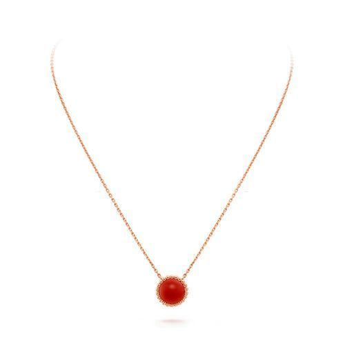 国内発送【Van Cleef & Arpels】ペルレ クルール ペンダント ペルレ クルール ペンダント 18K イエローゴールド, マラカイト