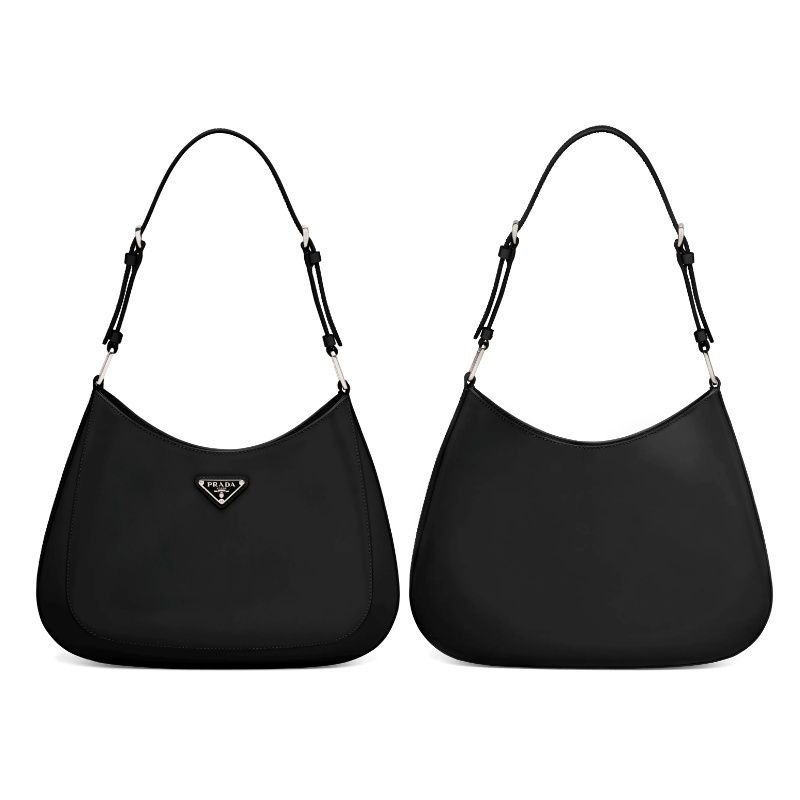 PRADA◇プラダクレオ ブラッシュドレザー ショルダーバッグ (PRADA PRADA◇プラダクレオ ブラッシュドレザー ショルダーバッグ (PRADA