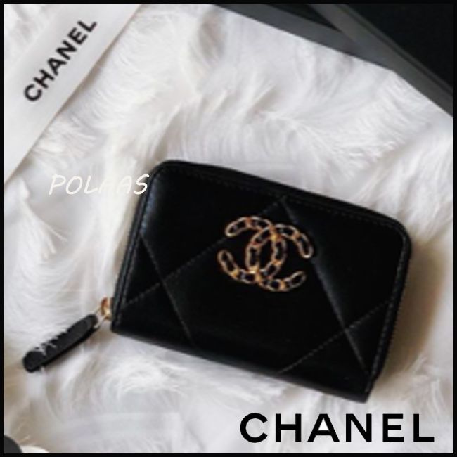CHANEL】19 ジップ コインパース CC チェーン (CHANEL/コインケース CHANEL】19 ジップ コインパース CC チェーン (CHANEL/コインケース