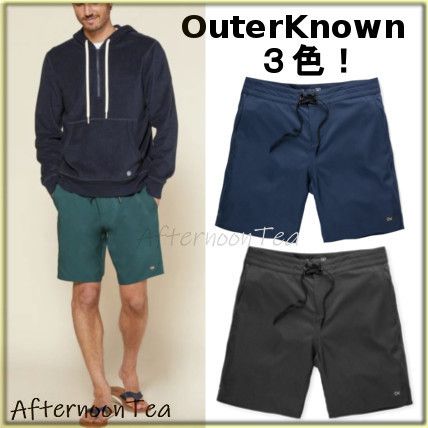 RH取扱 OuterKnown KELLY SLATER 無地 ロゴ 水着 ショーツ 3色! (Ron ...