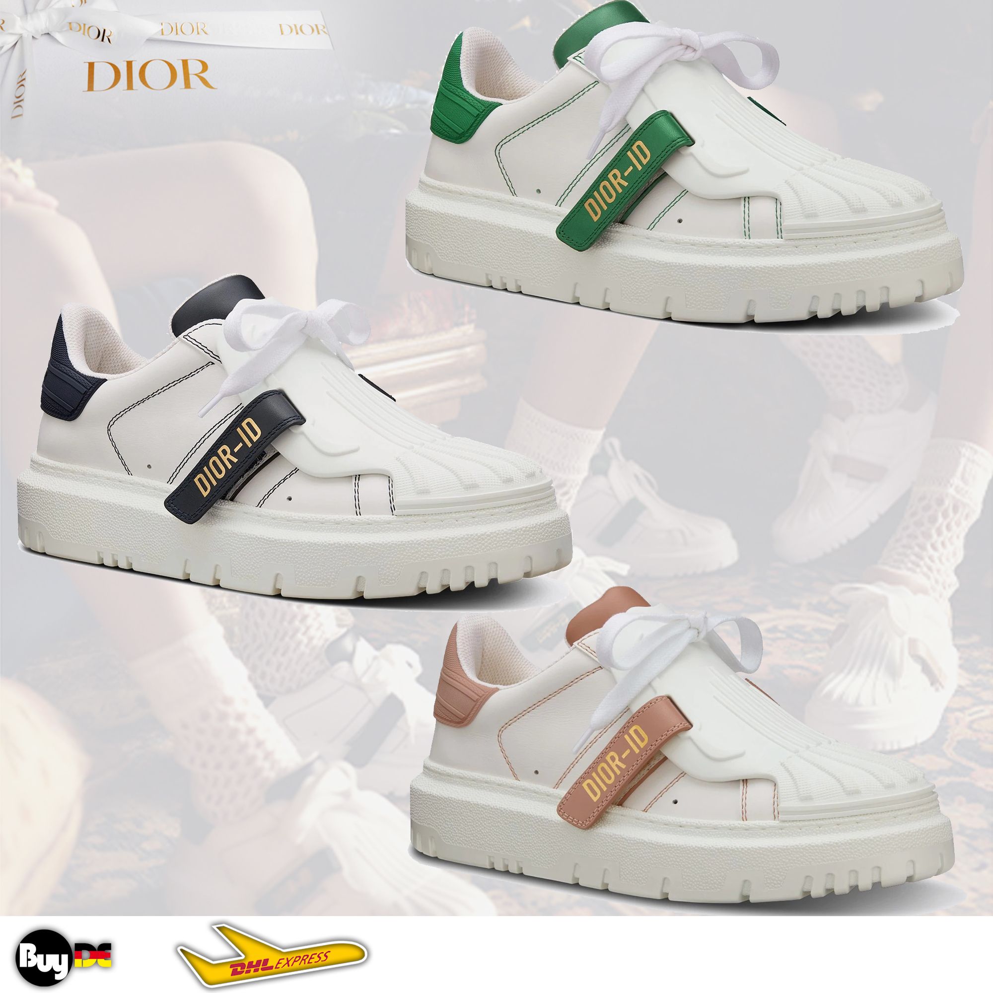 即納!最大半額!】 ☆新品☆Dior ディオール スニーカー - スニーカー ...