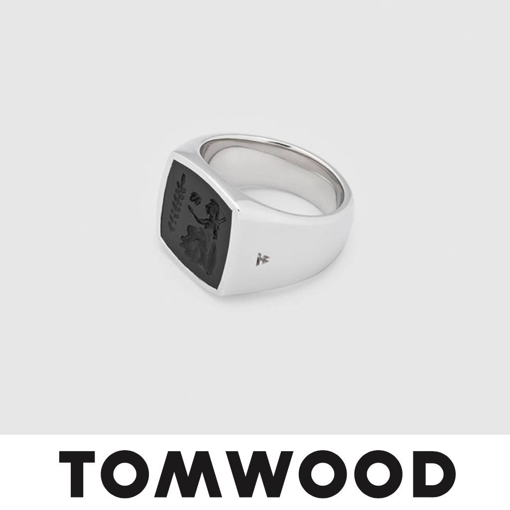 Tom Wood*クッションアテナオニキスリング Y3991 (Tom Wood/指輪 Tom Wood*クッションアテナオニキスリング Y3991 (Tom Wood/指輪