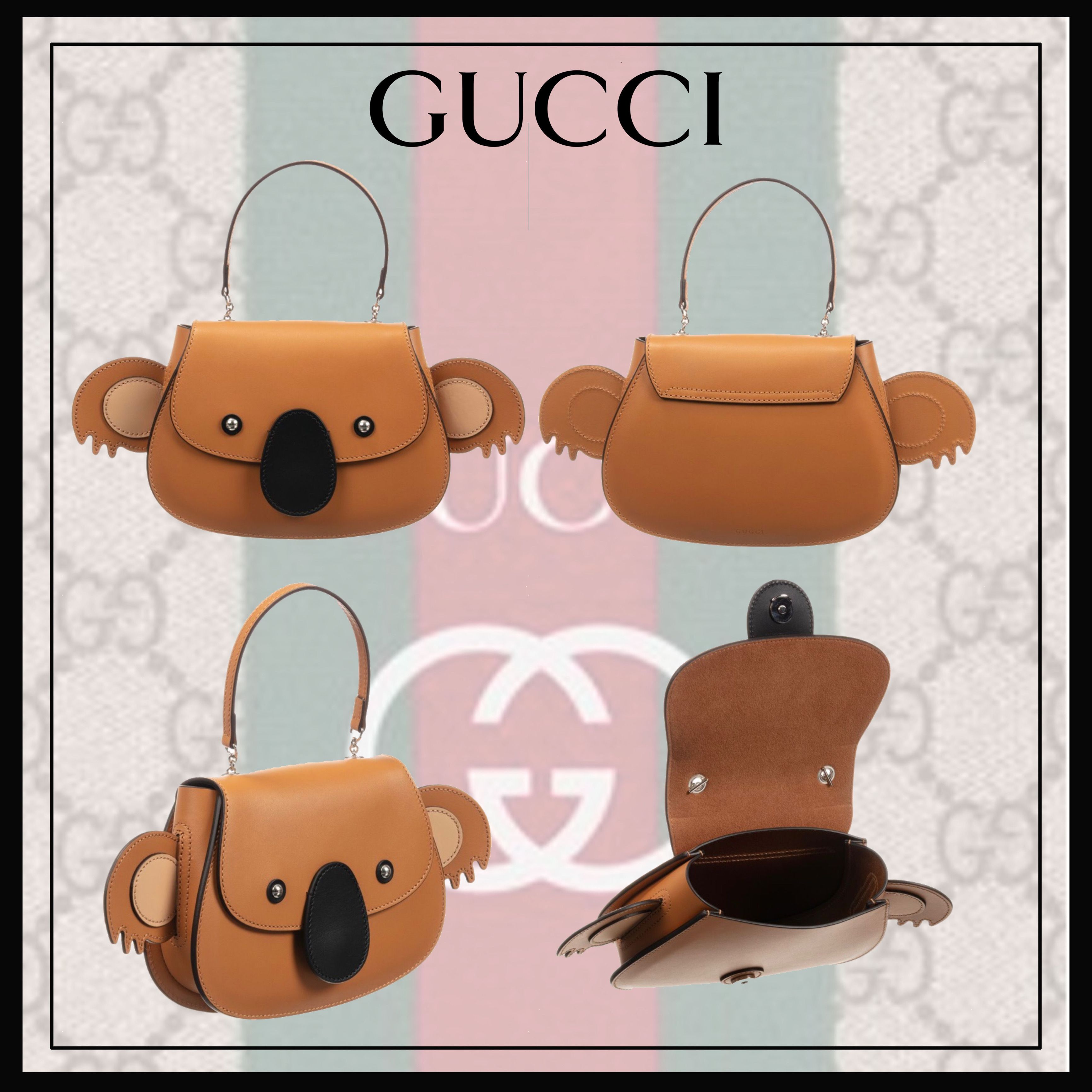 大人もOK】GUCCI グッチ コアラ ハンドバッグ ブラウン (GUCCI/キッズ