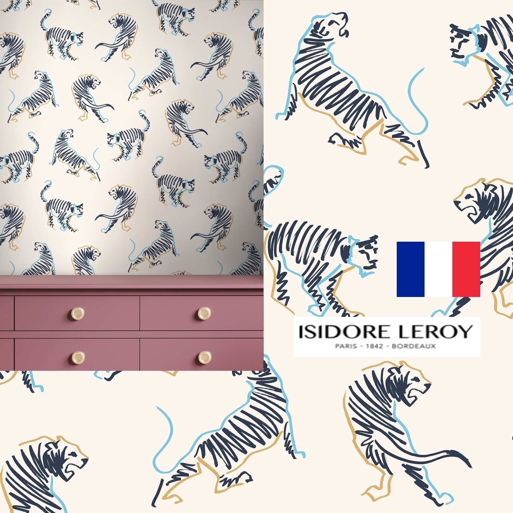Isidore Leroy(イジドール・ルロワ)壁紙★MINI TIGRES Isidore Leroy(イジドール・ルロワ)壁紙★MINI TIGRES