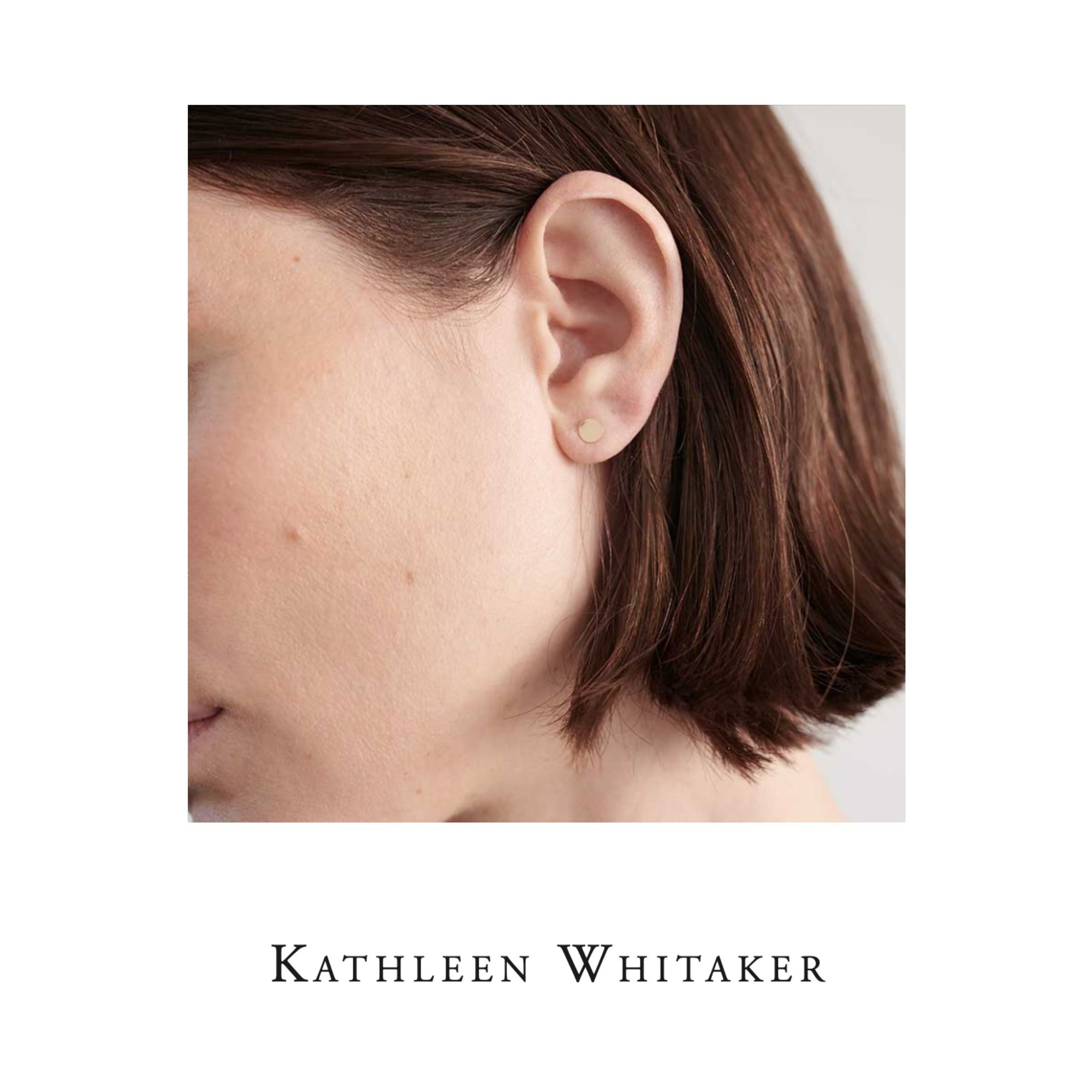 KATHLEEN WHITAKER】14kゴールド SEQUIN 5mm シングルピアス