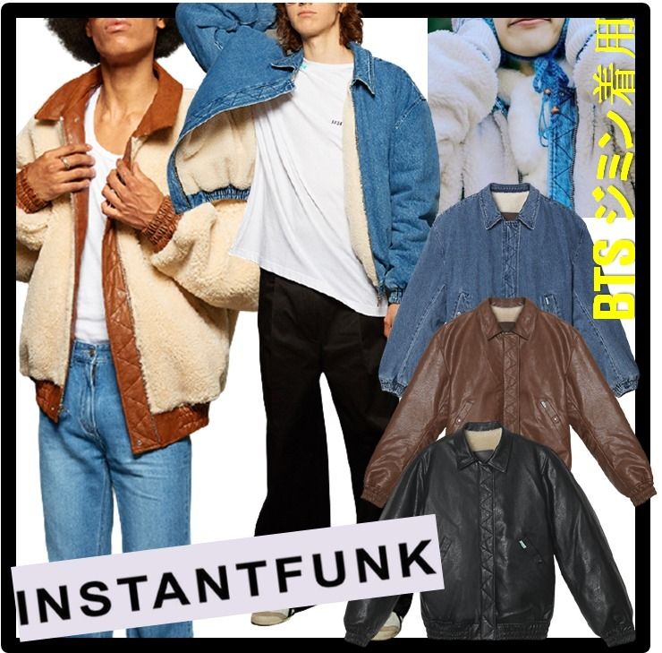 ☆BTS ジミン☆INSTANTFUNK☆Reversible Thinsulate Jacke.t ...