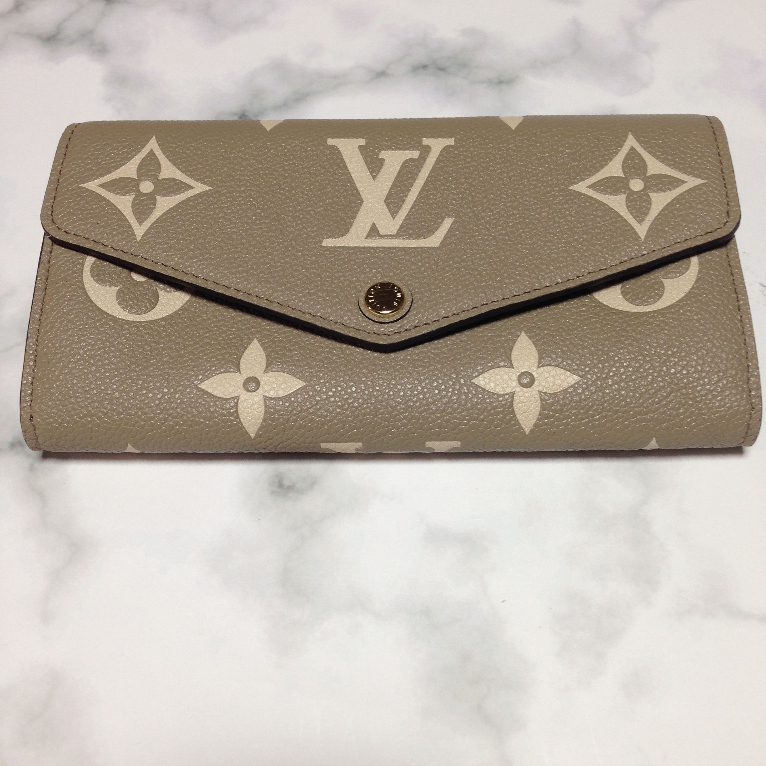 即発☆Louis Vuitton ルイヴィトン ポルトフォイユ・サラ 長財布 ...