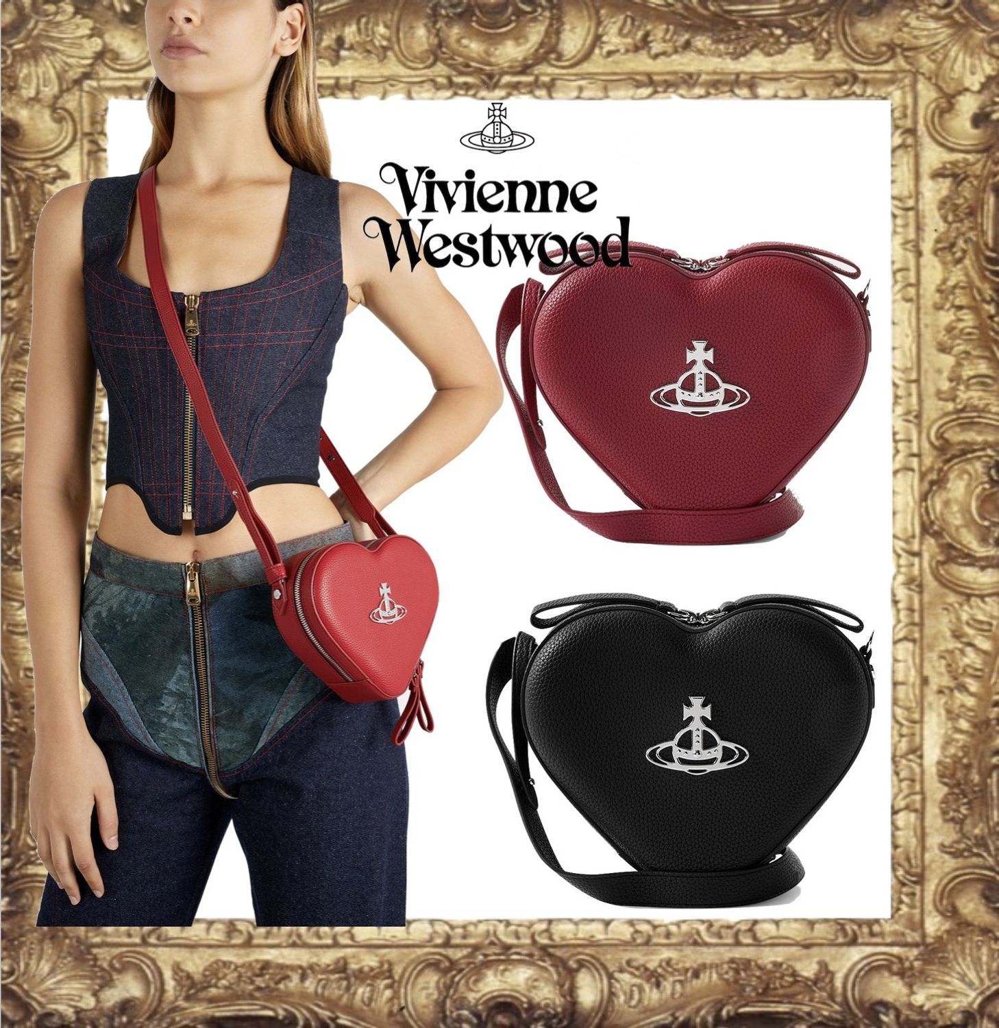 ☆SALE☆JOHANNA ハート型 ショルダーバッグ (Vivienne Westwood 