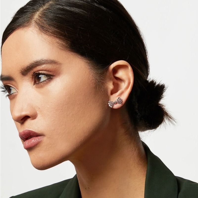 Ted Baker BRINNI クリスタル リボン スタッド ピアス (TED BAKER Ted Baker BRINNI クリスタル リボン スタッド ピアス (TED BAKER