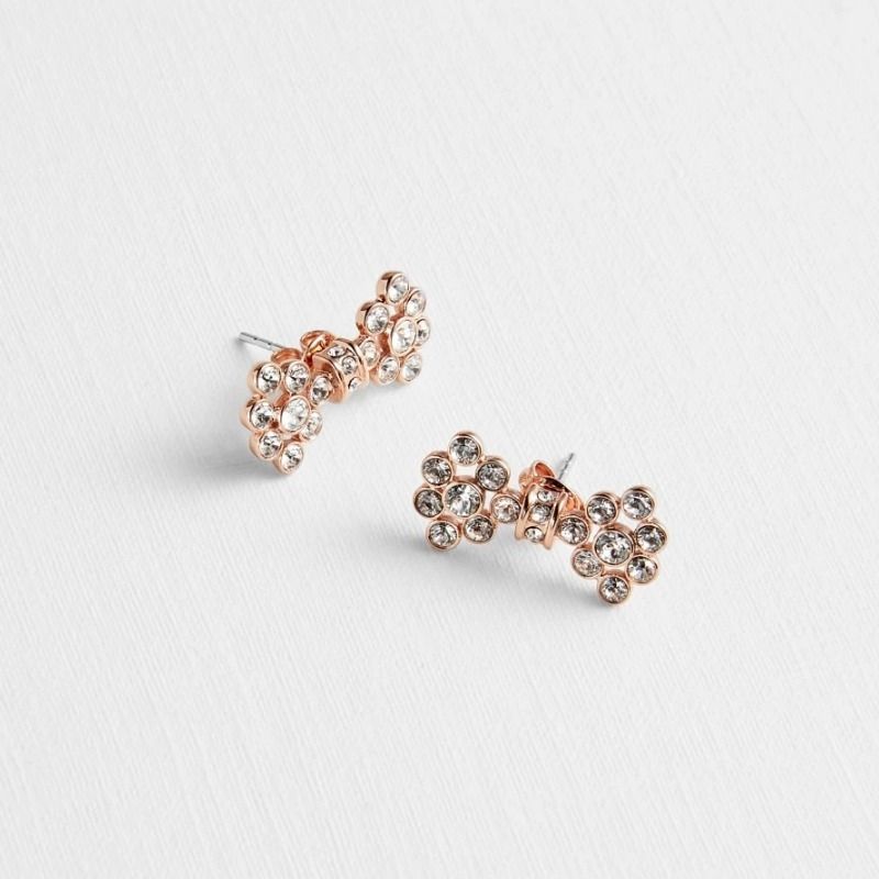 Ted Baker BRINNI クリスタル リボン スタッド ピアス (TED BAKER Ted Baker BRINNI クリスタル リボン スタッド ピアス (TED BAKER