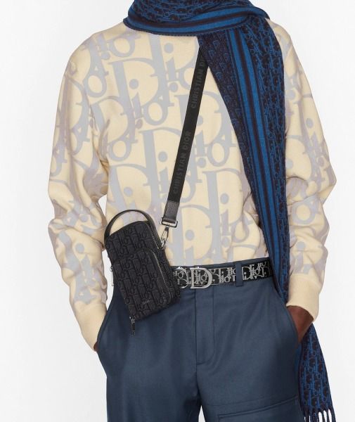 人気☆DIOR☆ディオール オブリーク ポーチ クロスボディ バッグ (Dior ...