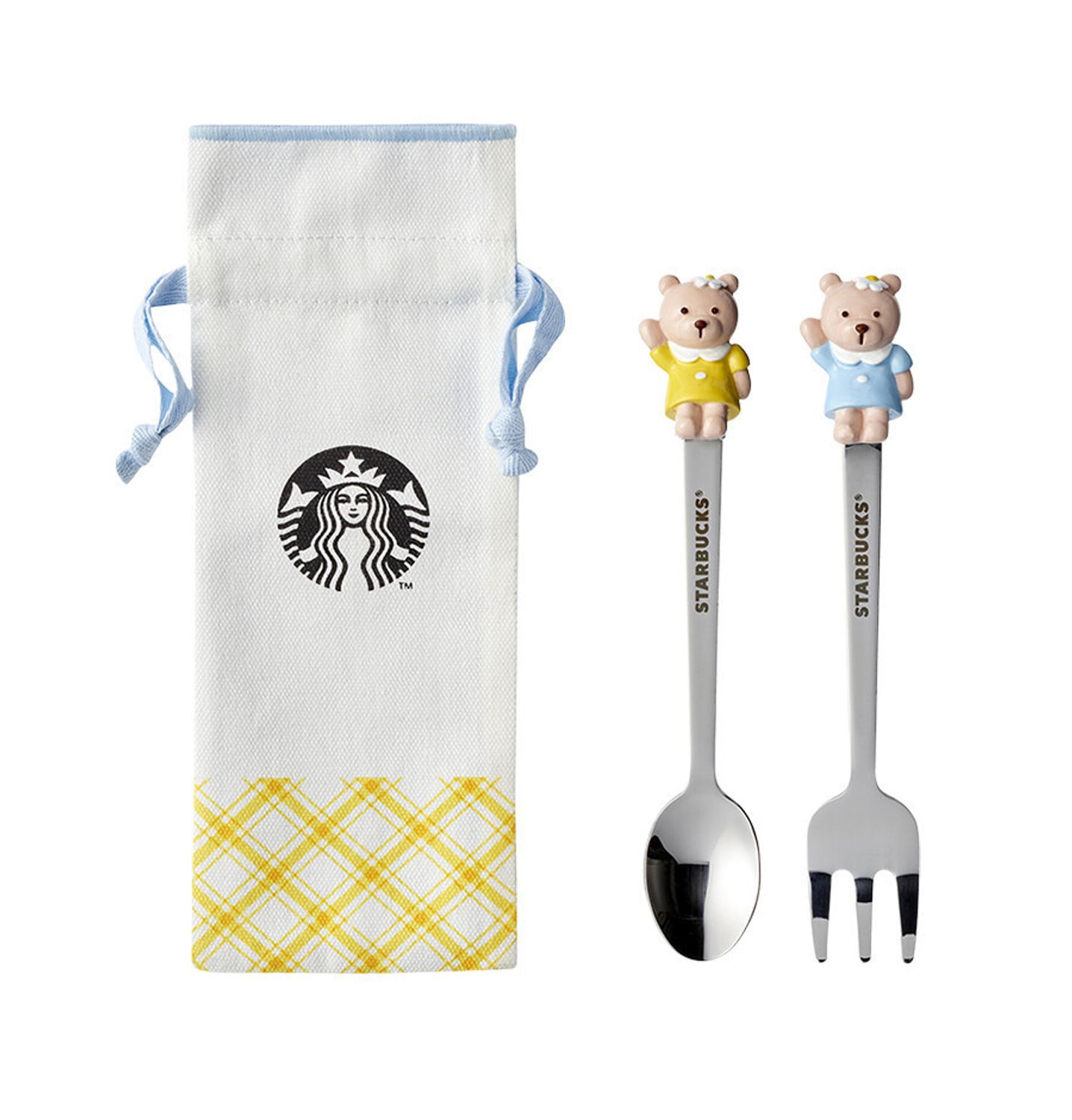 韓国 スタバ スプリング ベアリスタ カトラリーセット (Starbucks 