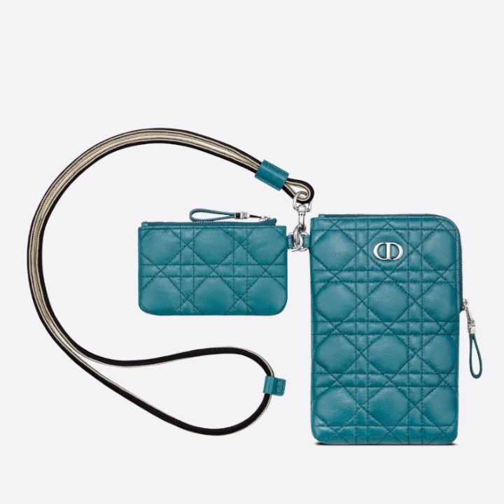 DIOR★DIOR CARO マルチファンクション フォンポーチ★すぐ届く DIOR★DIOR CARO マルチファンクション フォンポーチ★すぐ届く