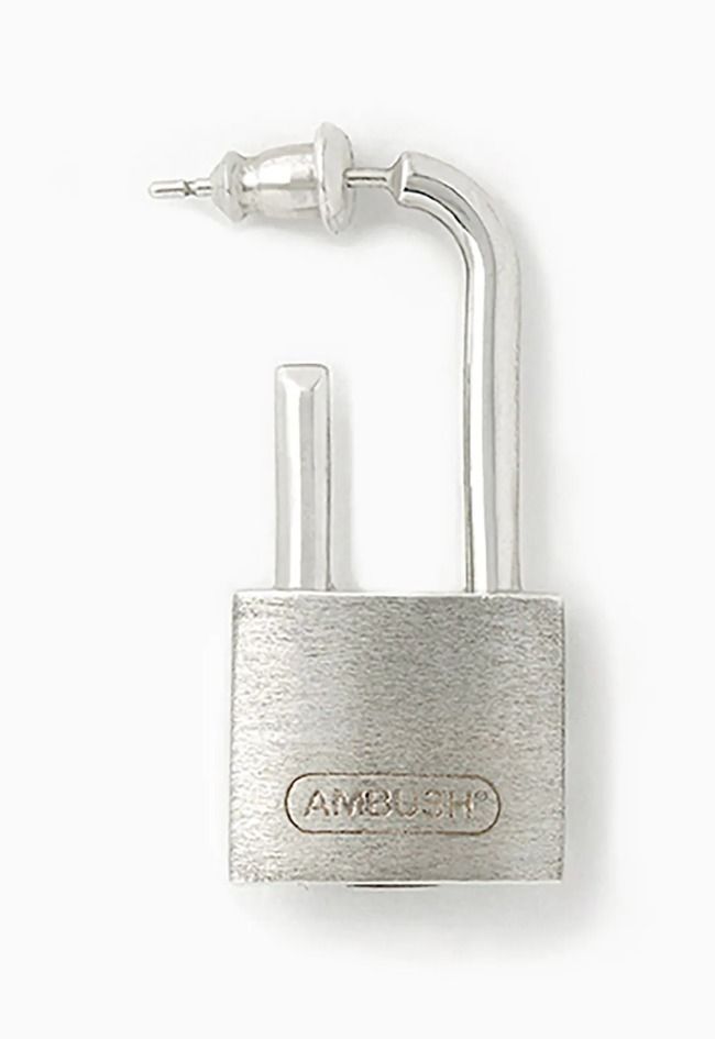 AMBUSH☆Small Padlock 南京錠ピアス /ゴールド (AMBUSH/ピアス AMBUSH☆Small Padlock 南京錠ピアス /ゴールド (AMBUSH/ピアス