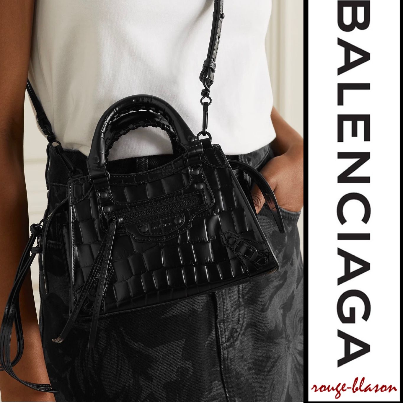 耐熱 二層 足あとぐらす (M) 国内正規品 Balenciaga バレンシアガ