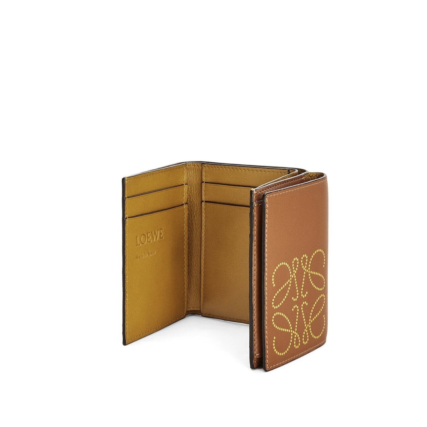 LOEWE】ブランド トライフォールド 6 カードホルダー (カーフ) (LOEWE ...