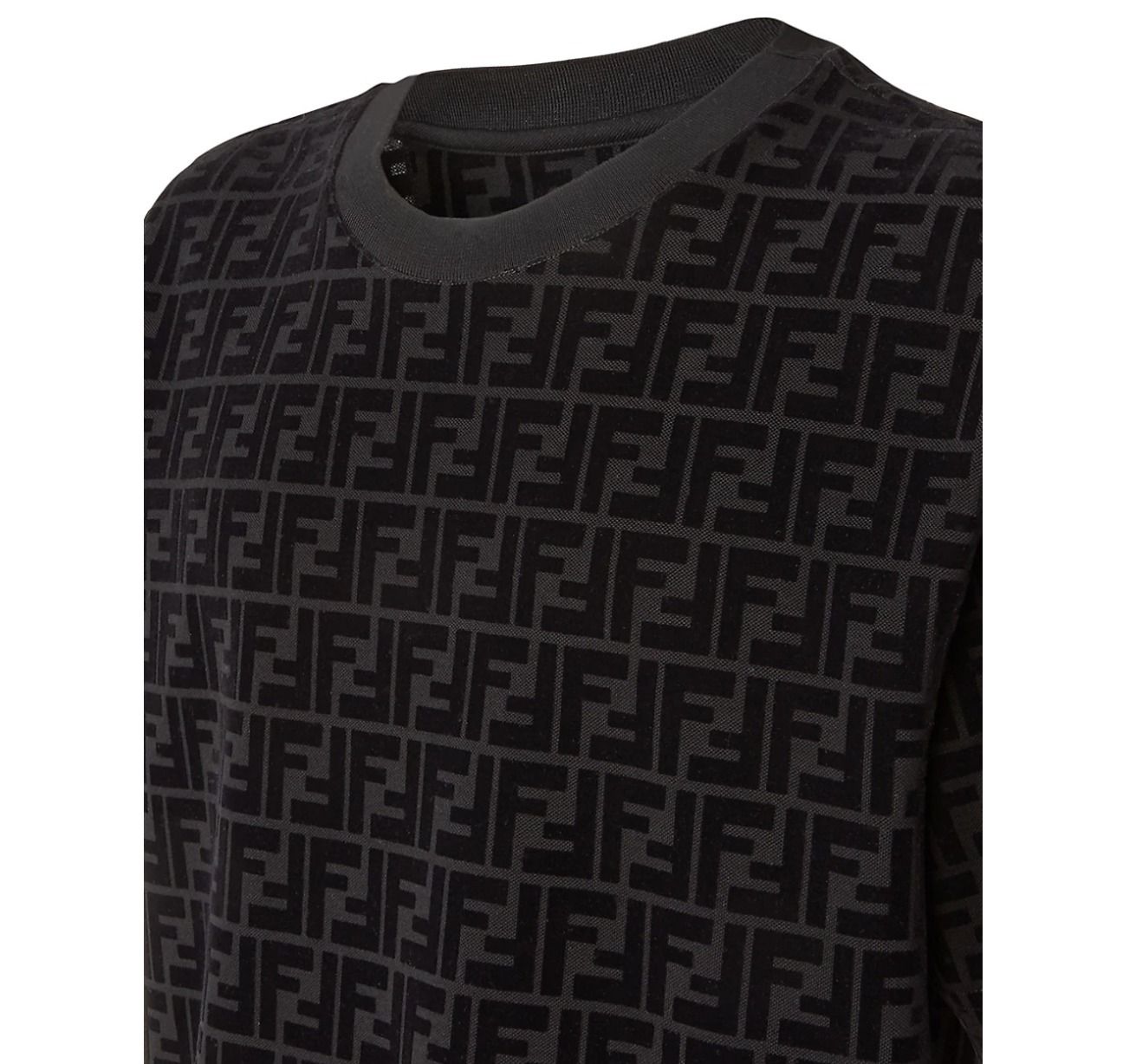 55%以上節約 FENDI▼【正規品】エレガント モノグラム Tシャツ 半袖 Tシャツ・カットソー FENDI▼【正規品】エレガント モノグラム 半袖 Tシャツ